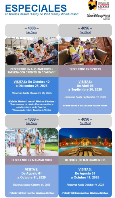 ESPECIALES DE DISNEY