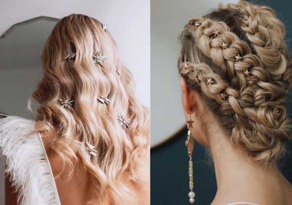 15 Tendencias de accesorios para el cabello ideales para la novia alternativa